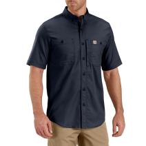 Navy Rugged Professional™ Series Short-Sleeve Shirt