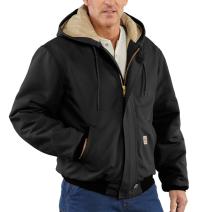 Black Flame-Resistant Duck Active Jacket - Quilt Lined