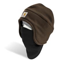 Dark Brown Fleece 2-in-1 Headwear