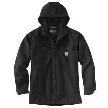 Black Rain Defender® Relaxed Fit Heavyweight Hooded Shirt Jac