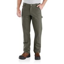 Moss Rugged Flex® Relaxed Fit Duck Double-Front Utility Work Pant