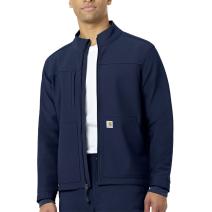 Navy Men's Rugged Flex® Modern Fit Bonded Fleece Jacket