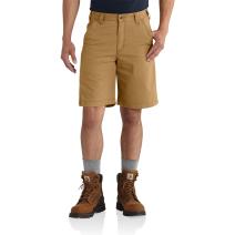 Hickory Rugged Flex® Relaxed Fit Canvas Work Short - 10 Inch