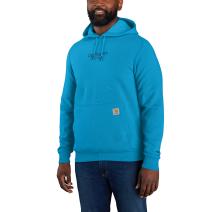 Atomic Blue Force® Relaxed Fit Lightweight Logo Graphic Sweatshirt