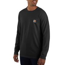 Black Force® Relaxed Fit Midweight Long Sleeve Pocket T-Shirt