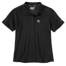 Black Force® Relaxed Fit Lightweight Short-Sleeve Pocket Polo
