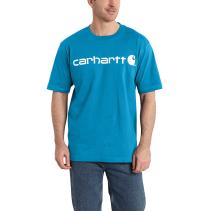 Atomic Blue Short Sleeve Logo T-Shirt