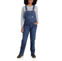 Arches Women's Rugged Flex® Relaxed Fit Denim Bib Overall