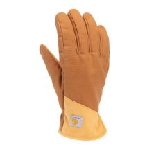 Carhartt Brown Women's Rugged Flex® Insulated Open Cuff Glove
