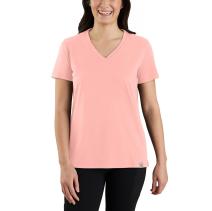 Cherry Blossum Women's TENCEL™ Fiber Series Relaxed Fit Lightweight Short-Sleeve V-Neck T-Shirt