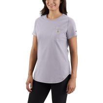 Lilac Haze Women's Force® Relaxed Fit Midweight Pocket T-Shirt