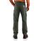 Moss Carhartt B342 Back View - Moss | Model is 6'2" with a 40.5" chest, wearing 32W x 32L
