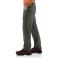 Moss Carhartt B342 Left View - Moss | Model is 6'2" with a 40.5" chest, wearing 32W x 32L