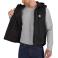 Black Carhartt 103837 - Black | Model is 6'2" with a 40.5" chest, wearing Medium