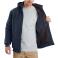 New Navy Carhartt 103312 - New Navy | Model is 6'2" with a 40.5" chest, wearing Medium