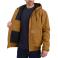 Carhartt Brown Carhartt 104050 - Carhartt Brown | Model is 6'2" with a 40.5" chest, wearing Medium