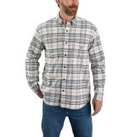 Carhartt 105432 - Rugged Flex® Relaxed Fit Midweight Flannel Long-Sleeve Plaid Shirt