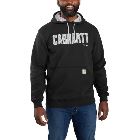 Black Carhartt 105494 Front View