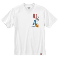 Carhartt 105753 - Relaxed Fit Midweight Short-Sleeve USA Graphic T-Shirt