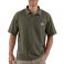 Moss Carhartt K570 Front View - Moss | Model is 6'2" with a 40.5" chest, wearing Medium