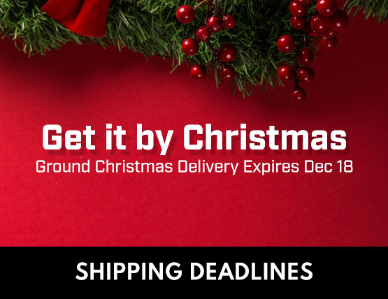 A red background with holly 