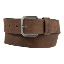 Dark Brown Saddle Leather Classic Belt