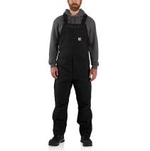 Black Super Dux™ Relaxed Fit Insulated Bib Overall