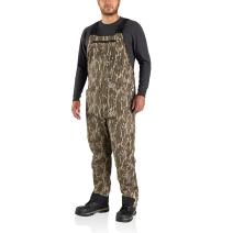 Mossy Oak® Bottomland Camo Super Dux™ Relaxed Fit Insulated Camo Bib Overall