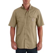 Dark Khaki Force® Ridgefield Short Sleeve Shirt