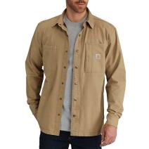 Dark Khaki Rugged Flex® Rigby Long Sleeve Shirt Jac