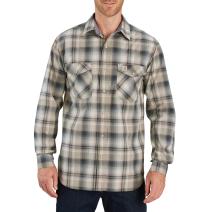 Greige Rugged Flex® Bozeman Long Sleeve Shirt