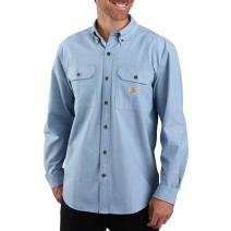 Chambray Blue Loose Fit Midweight Shirt