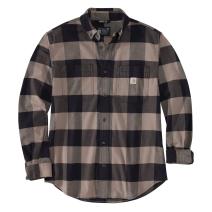 Driftwood Rugged Flex® Relaxed Fit Midweight Flannel Long-Sleeve Plaid Shirt