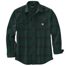 North Woods Loose Fit Heavyweight Flannel Long-Sleeve Plaid Shirt
