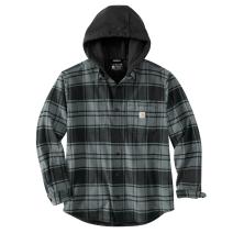 Elm Rugged Flex® Relaxed Fit Flannel Fleece Lined Hooded Shirt Jac