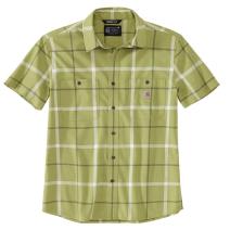 Green Olive Rugged Flex® Relaxed Fit Lightweight Short-Sleeve Shirt