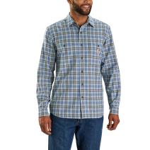 Dark Blue Rugged Flex® Relaxed Fit Lightweight Long-Sleeve Shirt