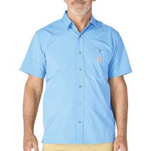 Tranquil Blue Force Sun Defender&trade; Relaxed Fit Lightweight Short-Sleeve Shirt