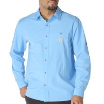 Tranquil Blue Force Sun Defender&trade; Relaxed Fit Lightweight Long-Sleeve Shirt