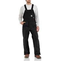 Black Flame-Resistant Duck Bib Overall