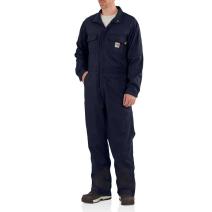 Dark Navy Flame-Resistant Deluxe Coverall 