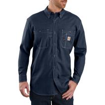 Navy Flame-Resistant Force® Lightweight Long Sleeve Shirt