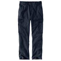 Navy Flame-Resistant Rugged Flex® Canvas Cargo Pant