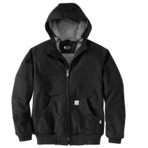 Black Flame Resistant Loose Fit Duck Insulated Active Jac
