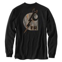 Black Flame-Resistant Force&reg; Irvine Loose Long-Sleeve Wrench T-Shirt