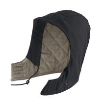 Black Flame-Resistant Duck Hood - Quilt Lined