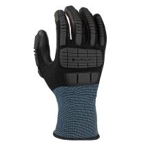 Gray Impact Hybrid Glove