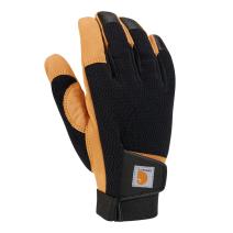 Black / Barley High Dexterity Touch Sensitive Secure Cuff Glove