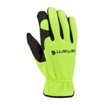 Lime High Dexterity Open Cuff Glove