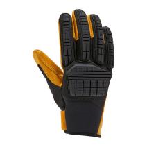 Black/Barley Storm Defender™ Insulated Leather Knuckle Guard Glove